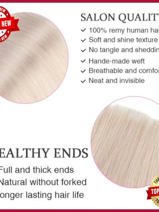Clip-In Human Hair Extensions 120g 22 Inches 7 Pieces Remy Hair main image 6